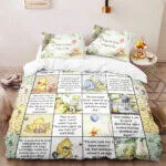 Winnie the Pooh Hundred Acre Wood Quotes Duvet Cover Bedding Set 28 Winnie the Pooh Hundred Acre Wood Quotes Duvet Cover Bedding Set