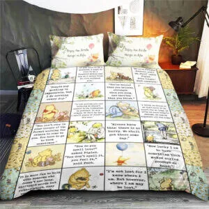Winnie the Pooh Hundred Acre Wood Quotes Duvet Cover Bedding Set 49 Winnie the Pooh Hundred Acre Wood Quotes Duvet Cover Bedding Set