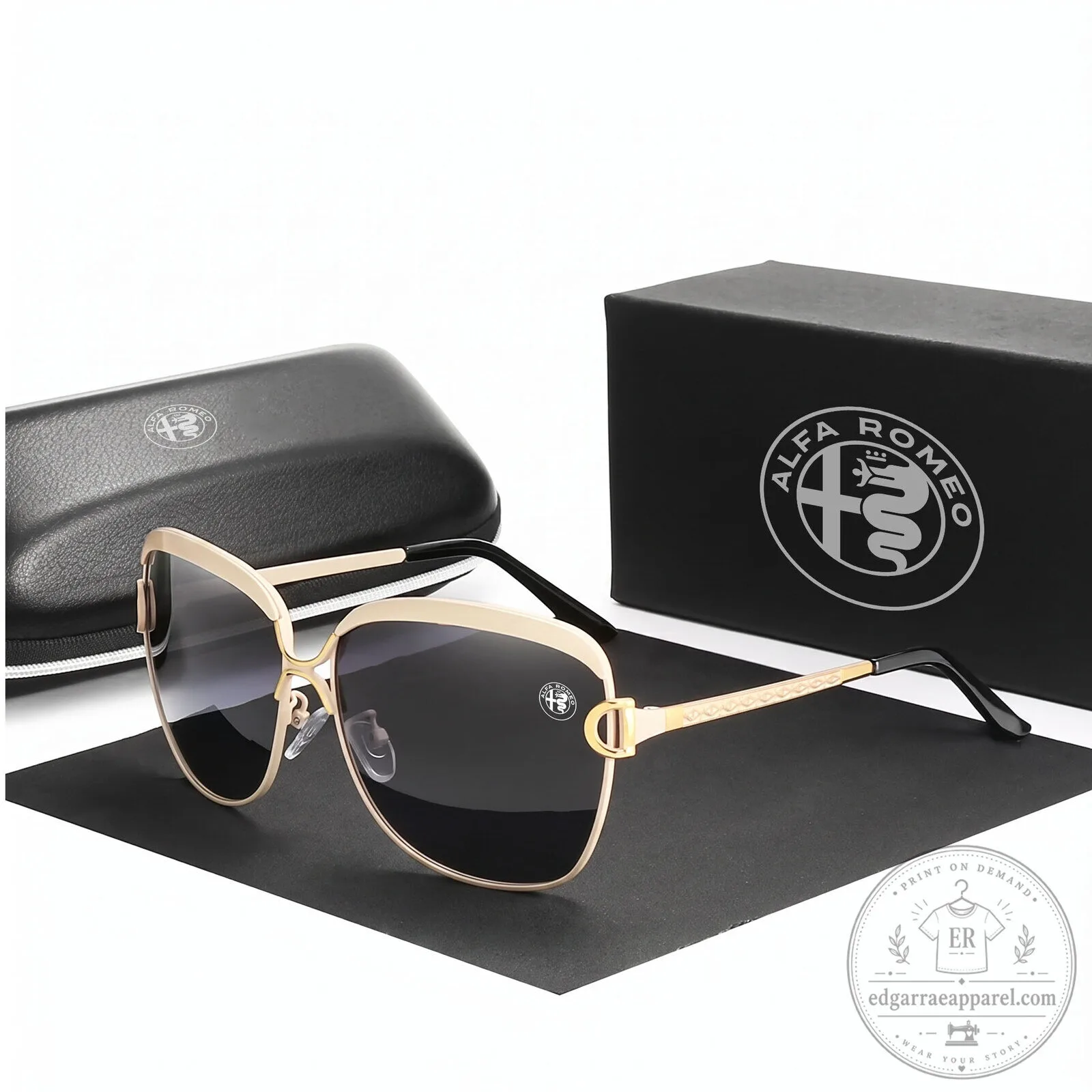 Alfa Romeo Women's Polarized UV400 Fashion Sunglasses 15 Alfa Romeo Women