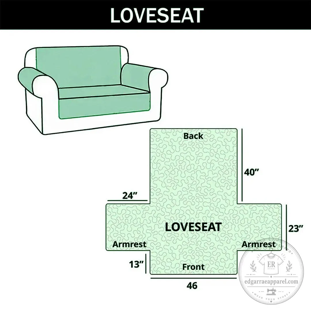 Old School Mechanic V8 Engine Throne Quilted Sofa Cover 14 Old School Mechanic V8 Engine Throne Quilted Sofa Cover