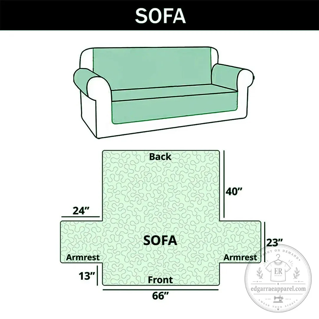 Old School Mechanic V8 Engine Throne Quilted Sofa Cover 15 Old School Mechanic V8 Engine Throne Quilted Sofa Cover