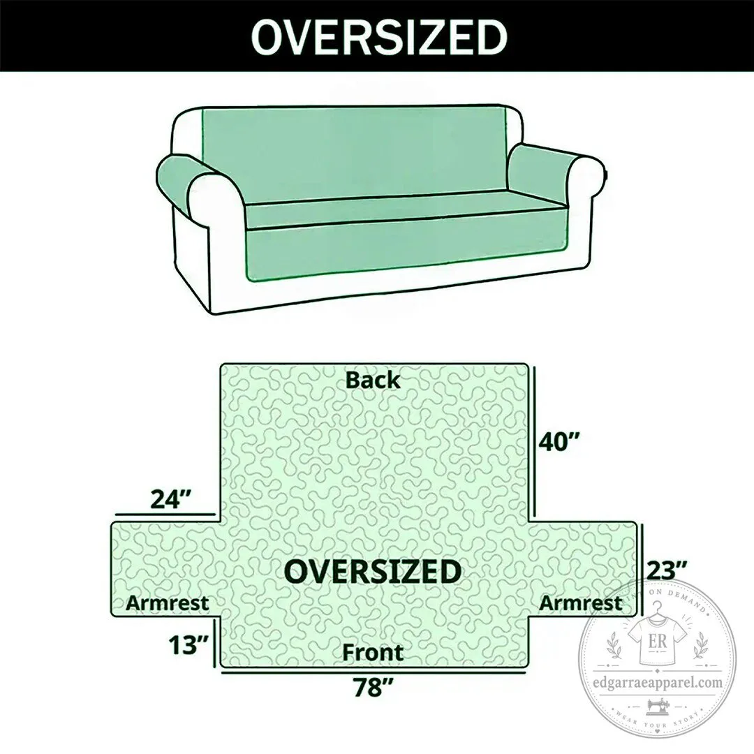 Old School Mechanic V8 Engine Throne Quilted Sofa Cover 16 Old School Mechanic V8 Engine Throne Quilted Sofa Cover