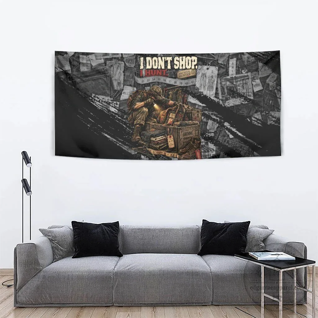 Archive Hunter The Hunt Never Ends Vintage Streetwear Grunge Collage Wall Tapestry 12 Archive Hunter The Hunt Never Ends Vintage Streetwear Grunge Collage Wall Tapestry
