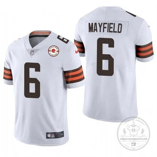 Baker Mayfield Cleveland Browns White Vapor Untouchable Limited Football Jersey