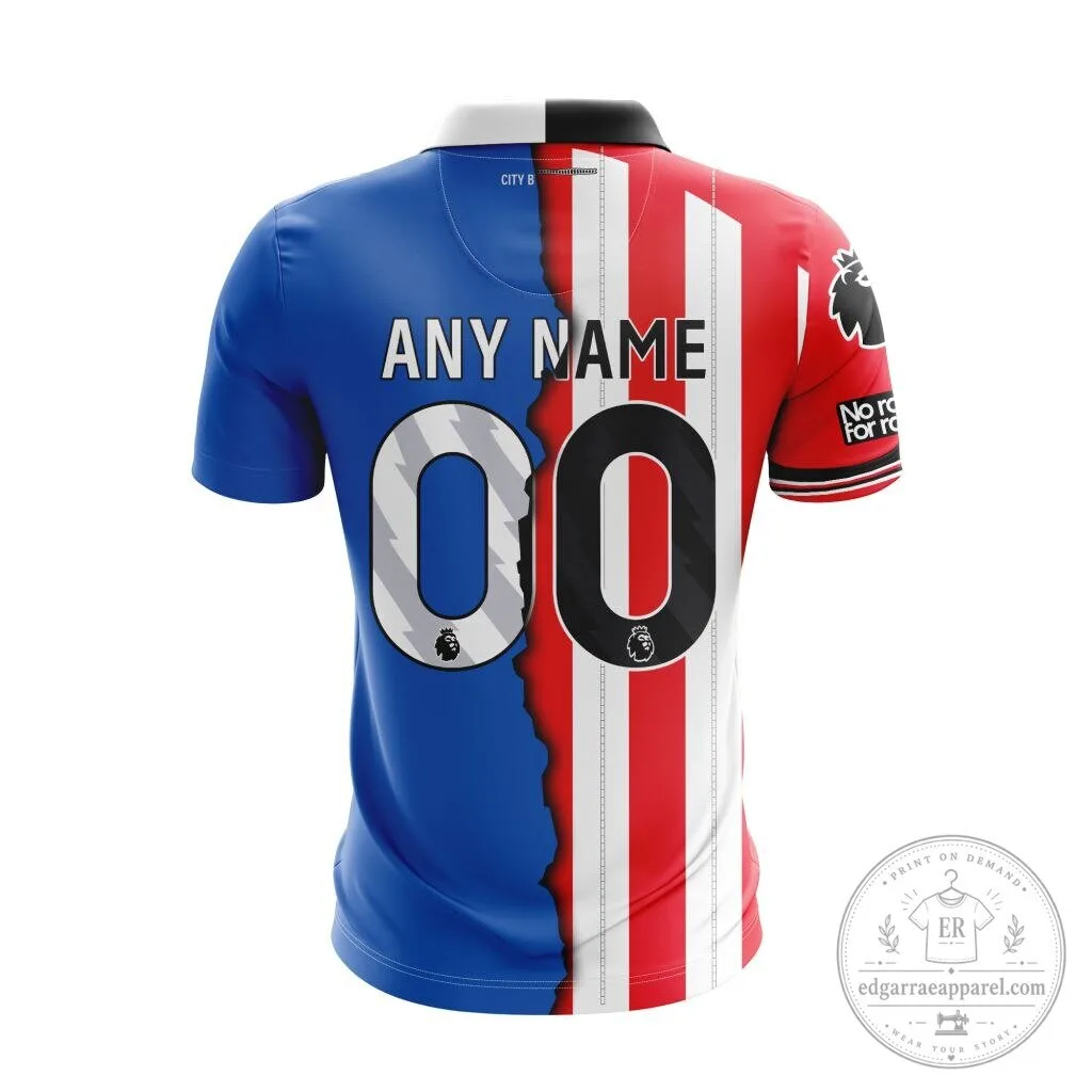 Sunderland Football Club Personalized 2025-2026 Away and Home Mix Polo Shirt 7 Sunderland Football Club Personalized 2025-2026 Away and Home Mix Polo Shirt