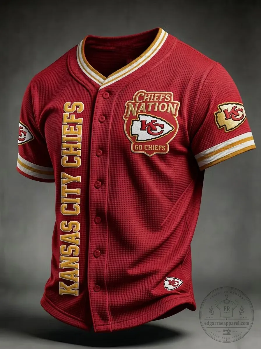 Kansas City Chiefs Football Team Fan Jersey