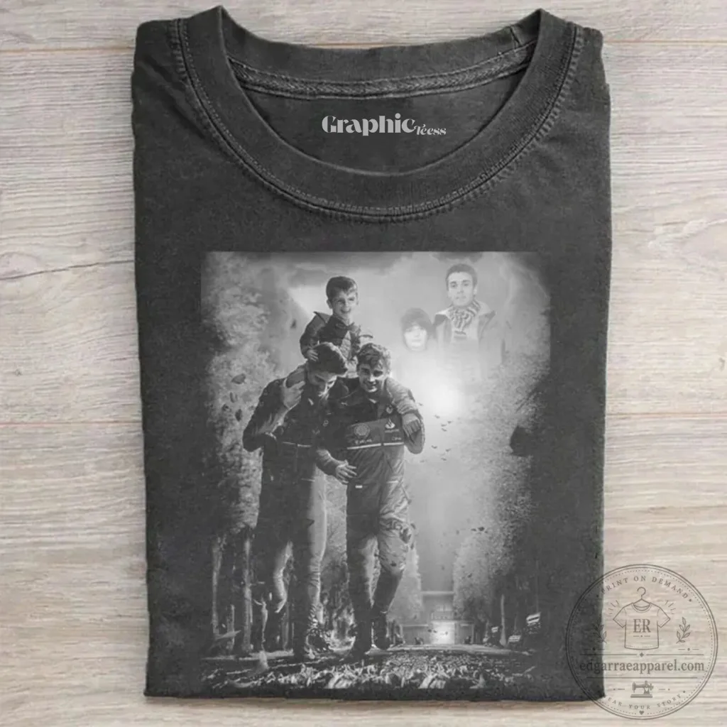 Charles Leclerc and Jules Bianchi Formula 1 Racing Tribute T-Shirt Charles Leclerc and Jules Bianchi Formula 1 Racing Tribute T-Shirt