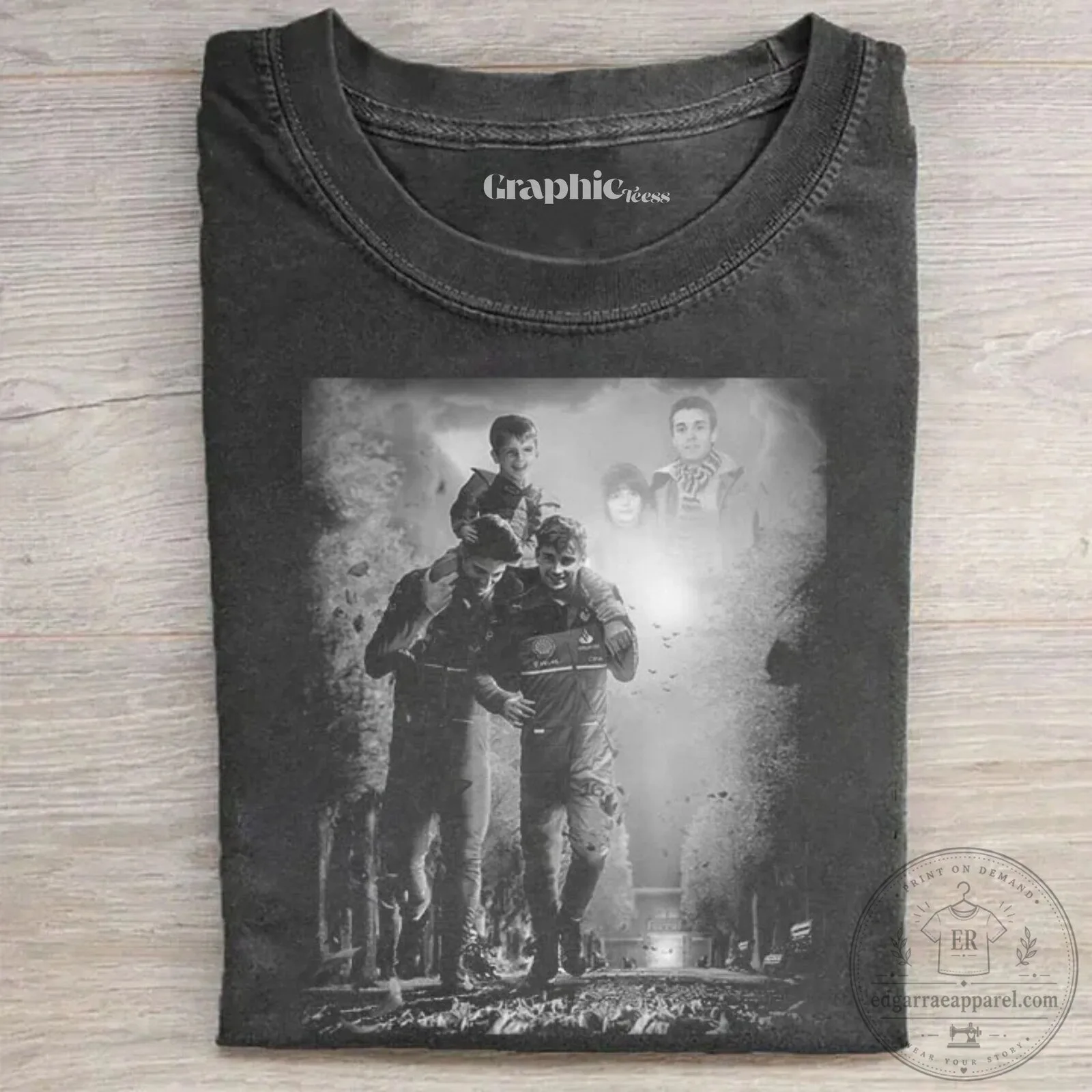Charles Leclerc and Jules Bianchi Formula 1 Racing Tribute T-Shirt