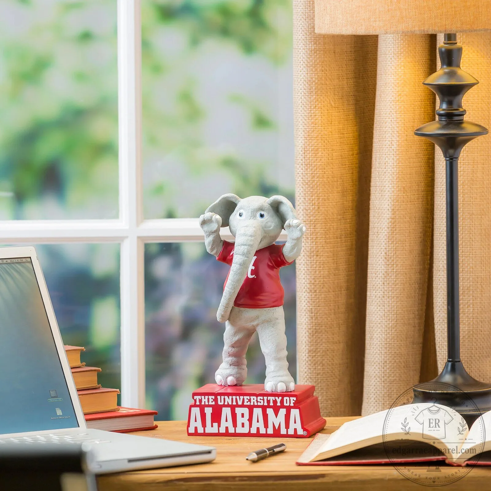 University of Alabama Crimson Tide Elephant Mascot Statue Figurine 10 University of Alabama Crimson Tide Elephant Mascot Statue Figurine