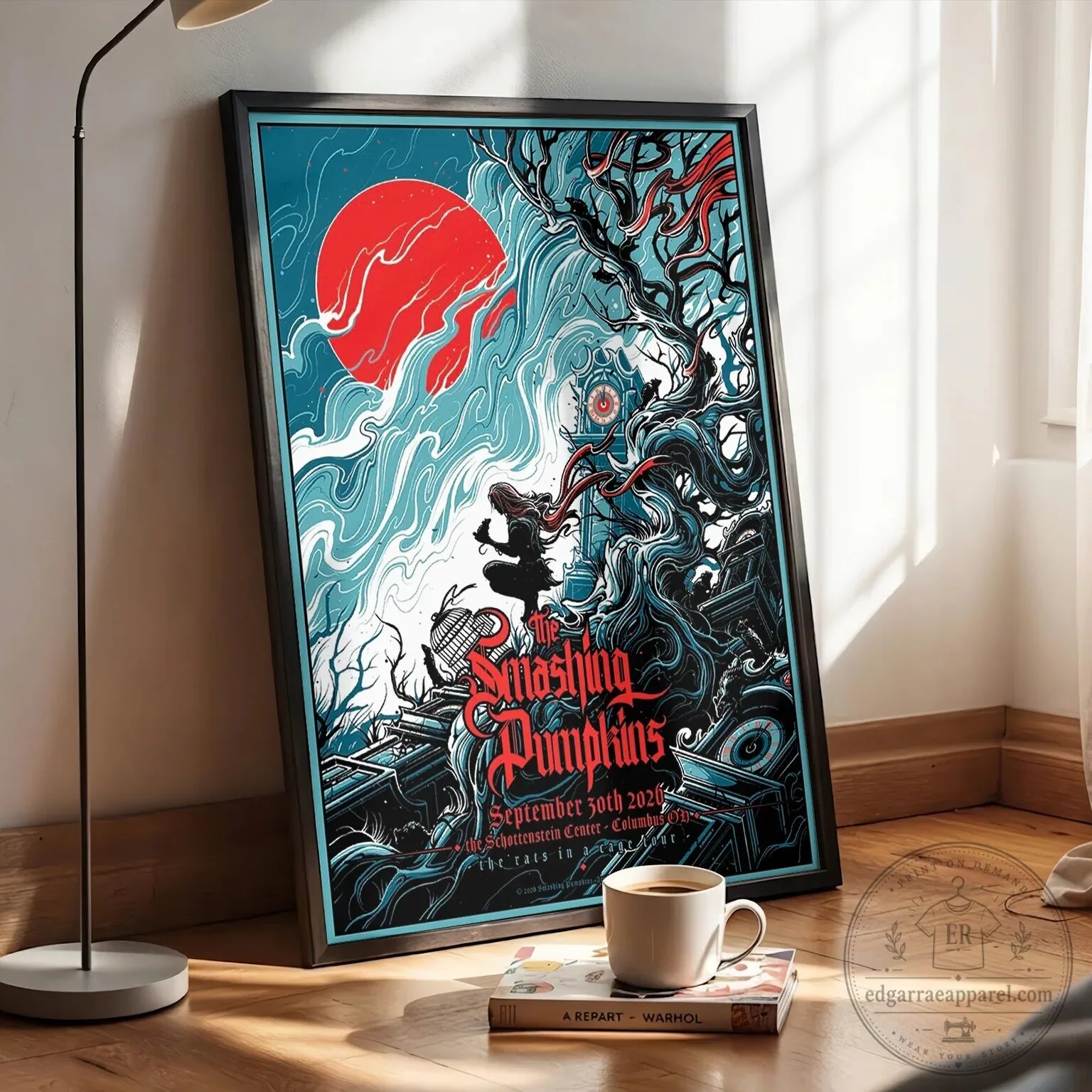 Columbus Ohio 2026 Concert Poster Art for The Smashing Pumpkins - Wall Decor