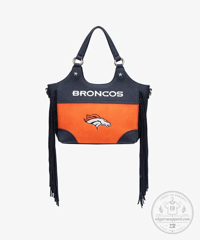 NFL Denver Broncos Fringe Tote Bag