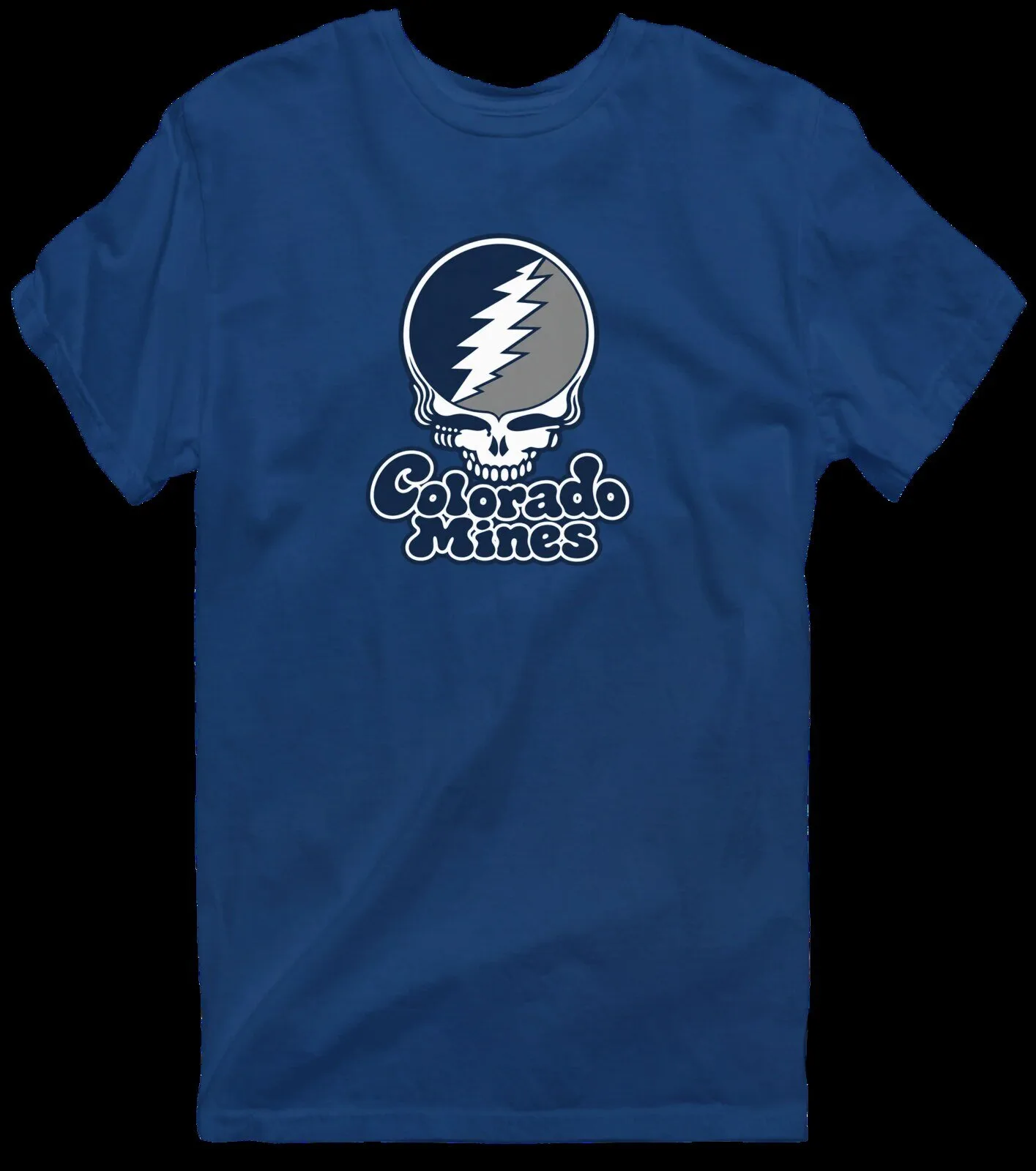 Colorado School of Mines Steal Your Face Grateful Dead Skull T-Shirt