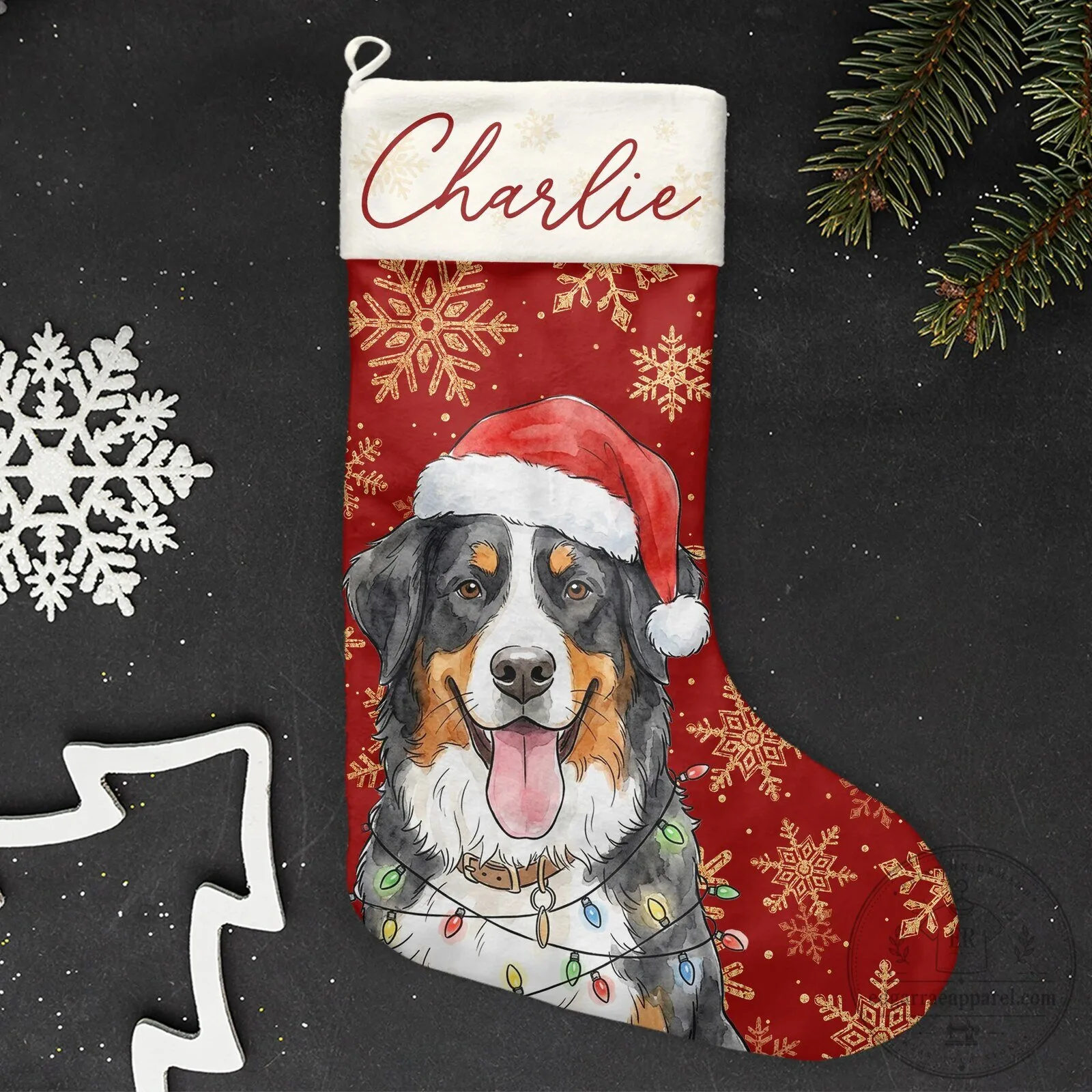 Personalized Pet Portrait Christmas Stocking Custom Dog Cat Photo Gift 11 Personalized Pet Portrait Christmas Stocking Custom Dog Cat Photo Gift