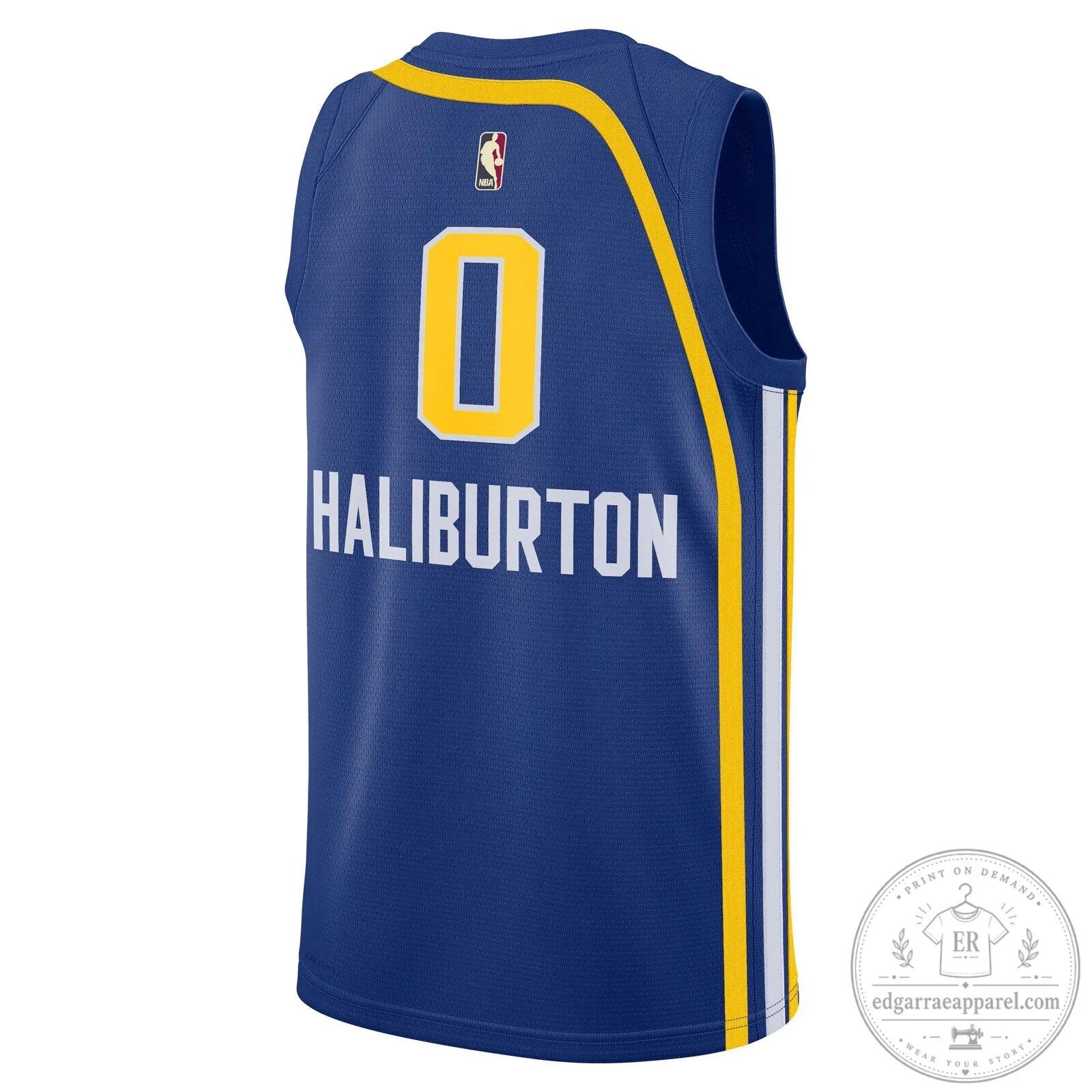 Tyrese Haliburton Indiana Pacers Blue Basketball Jersey