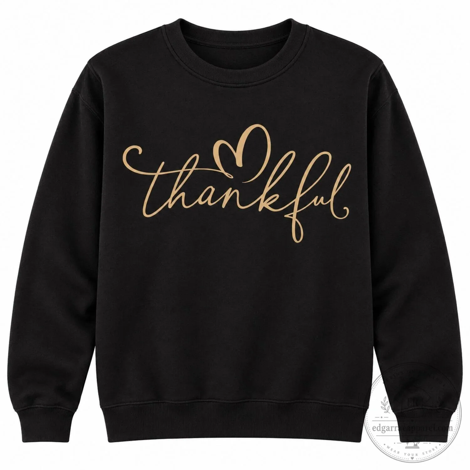 Thankful Script Heart Graphic Crewneck Cozy Fall Thanksgiving Sweatshirt 19 Thankful Script Heart Graphic Crewneck Cozy Fall Thanksgiving Sweatshirt