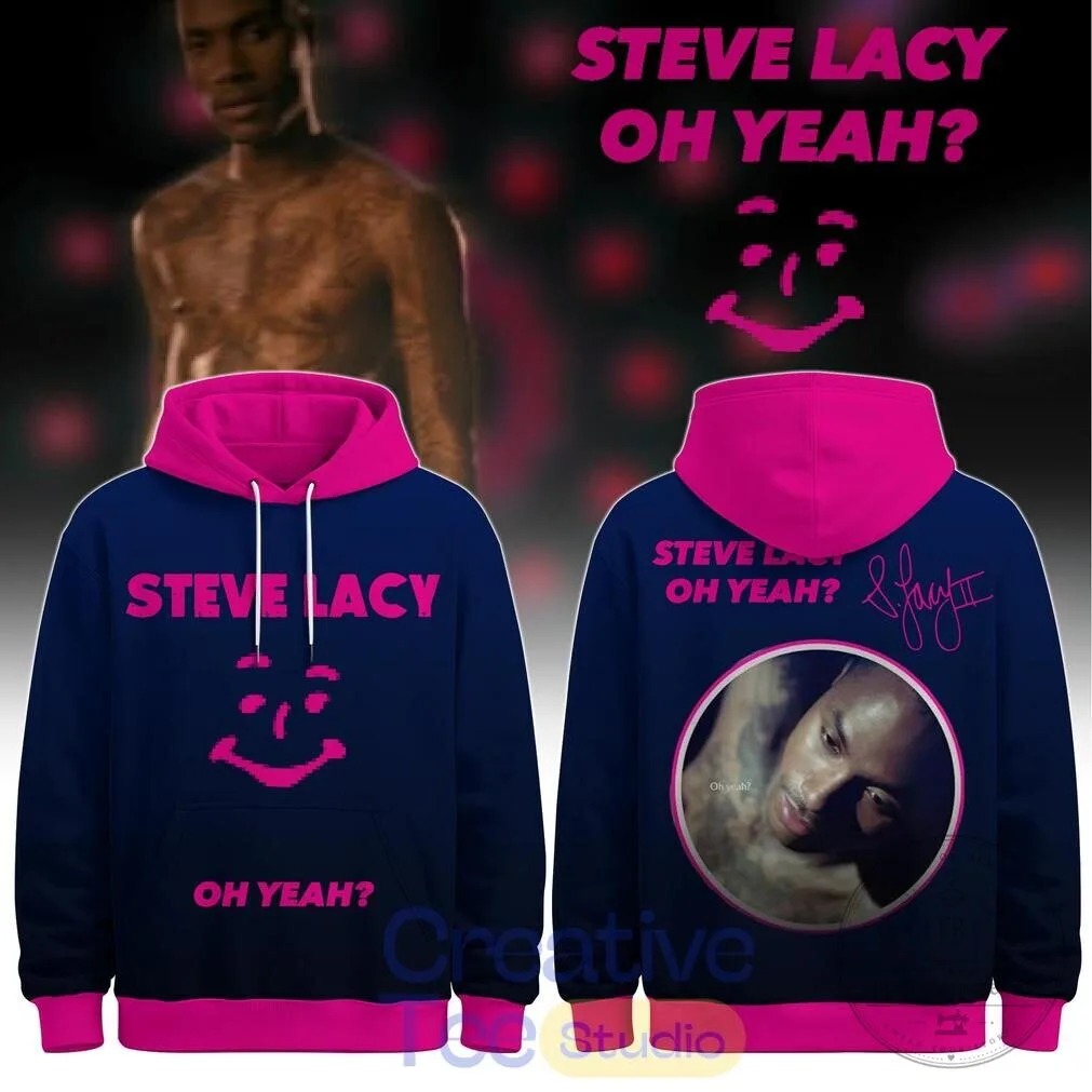 Steve Lacy Oh Yeah Album Cover Art Print Graphic Design Hoodie