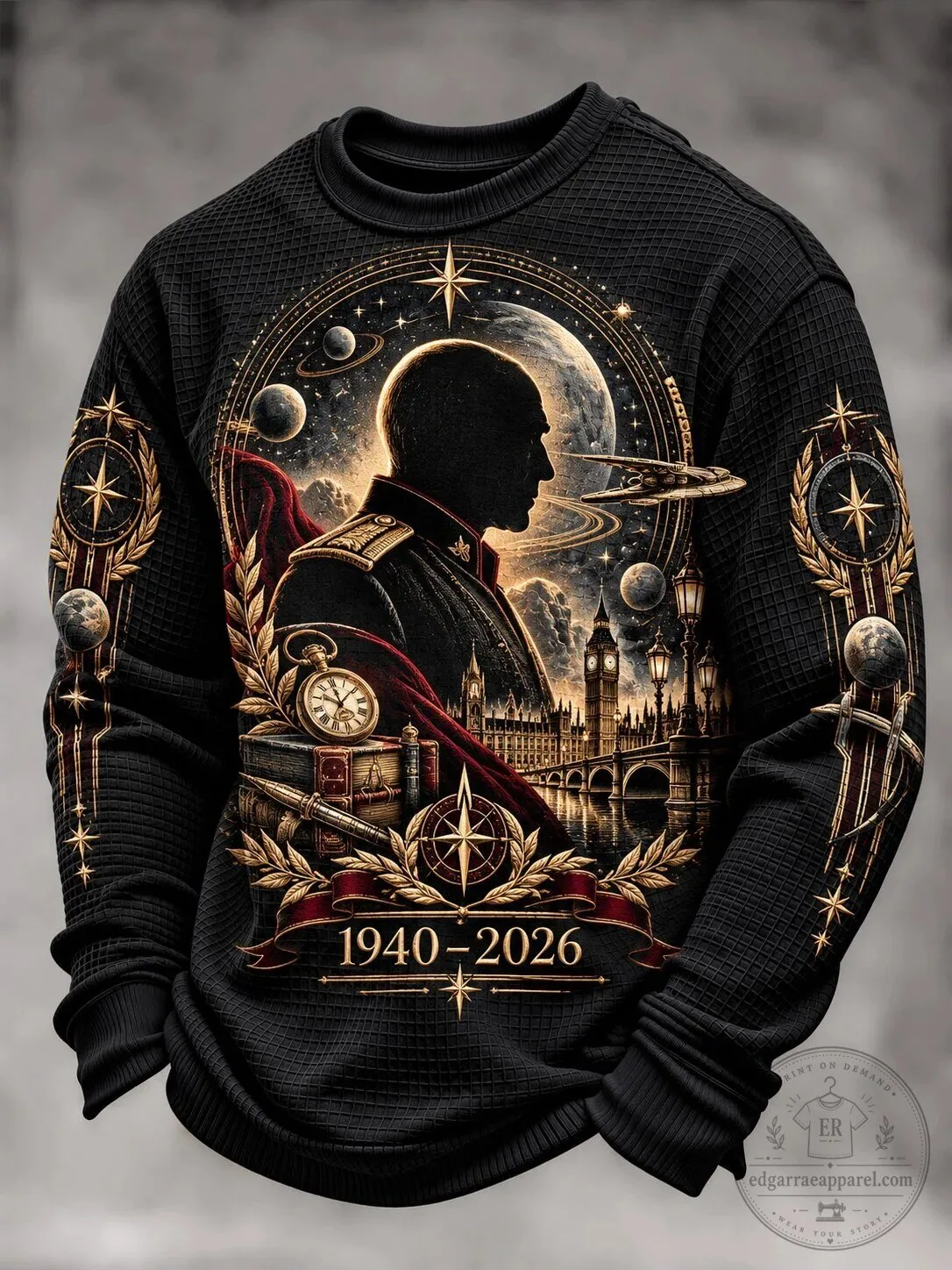 Winston Churchill World War II London Commemorative Sweatshirt